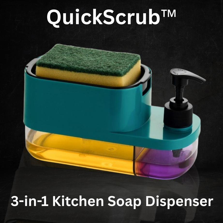 QuickScrub™ - Press & Clean