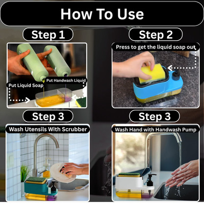 QuickScrub™ - Press & Clean